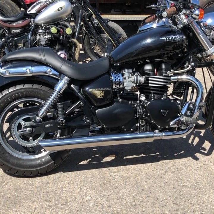 Triumph shop america exhaust